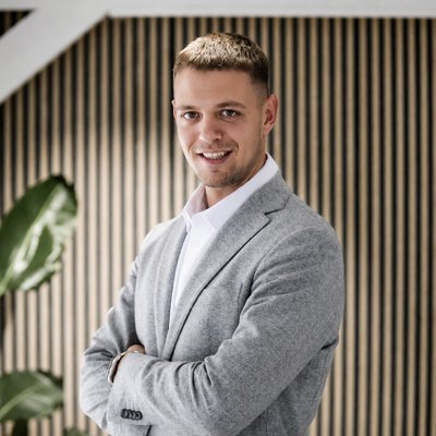 Portræt af Simon Louis Egeris Pedersen